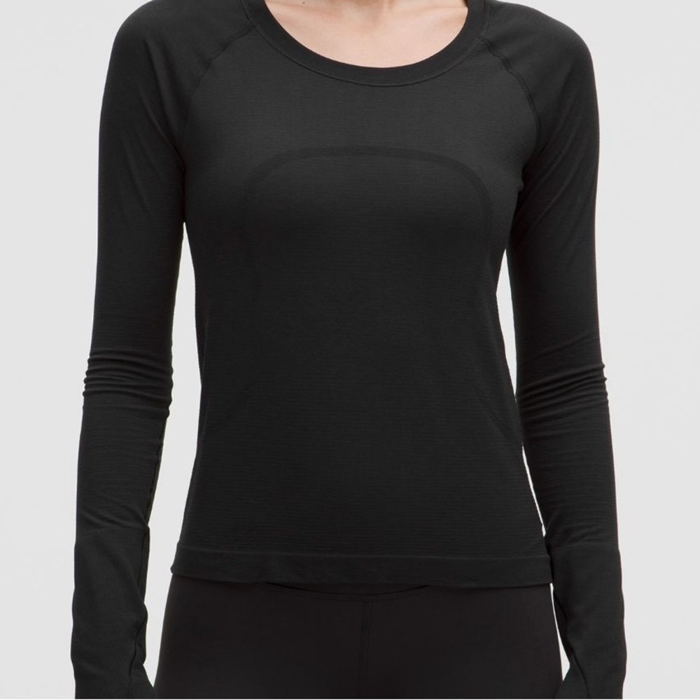 lululemon athletica Black Long Sleeve Top